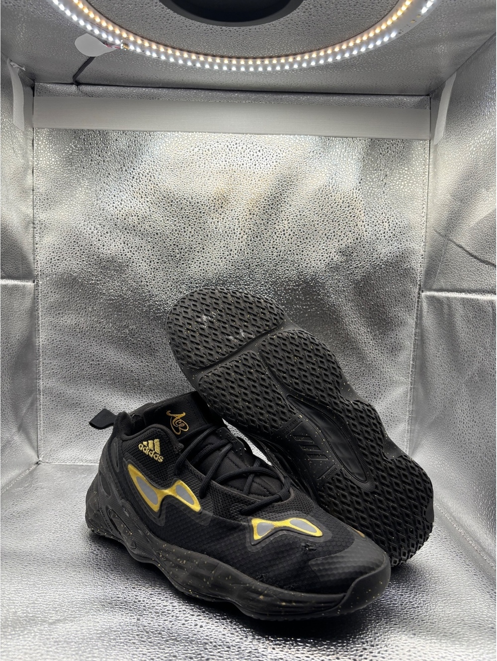 Adidas Exhibit A Candace Parker Black Gold